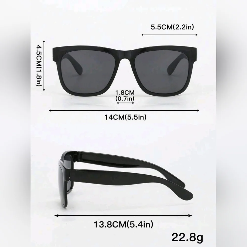 NEW Black Classic Sunglasses